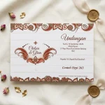 Cetak Undangan Pernikahan Hepi 263 Full Color Murah - Sashoki Printing