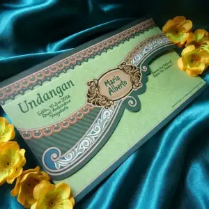 Cetak Undangan Pernikahan Rayya Tulip 308 Murah & Elegan - Undangan Jadi