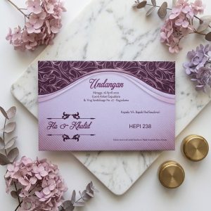 Cetak Undangan Pernikahan Hepi 238 - Undangan Jadi Murah & Elegan